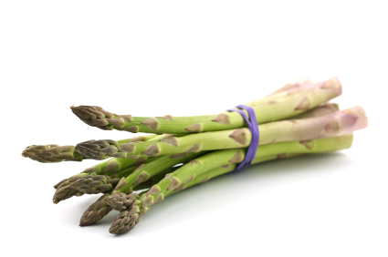 Folic acid is important for good health. Green leafy veg including asparagus are good dietary sources.