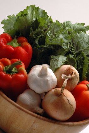 Vegetables including colorful along with those of the allium family are anti-inflammatoryl