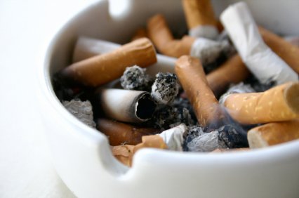 Smoking decreases stores of vitamin C